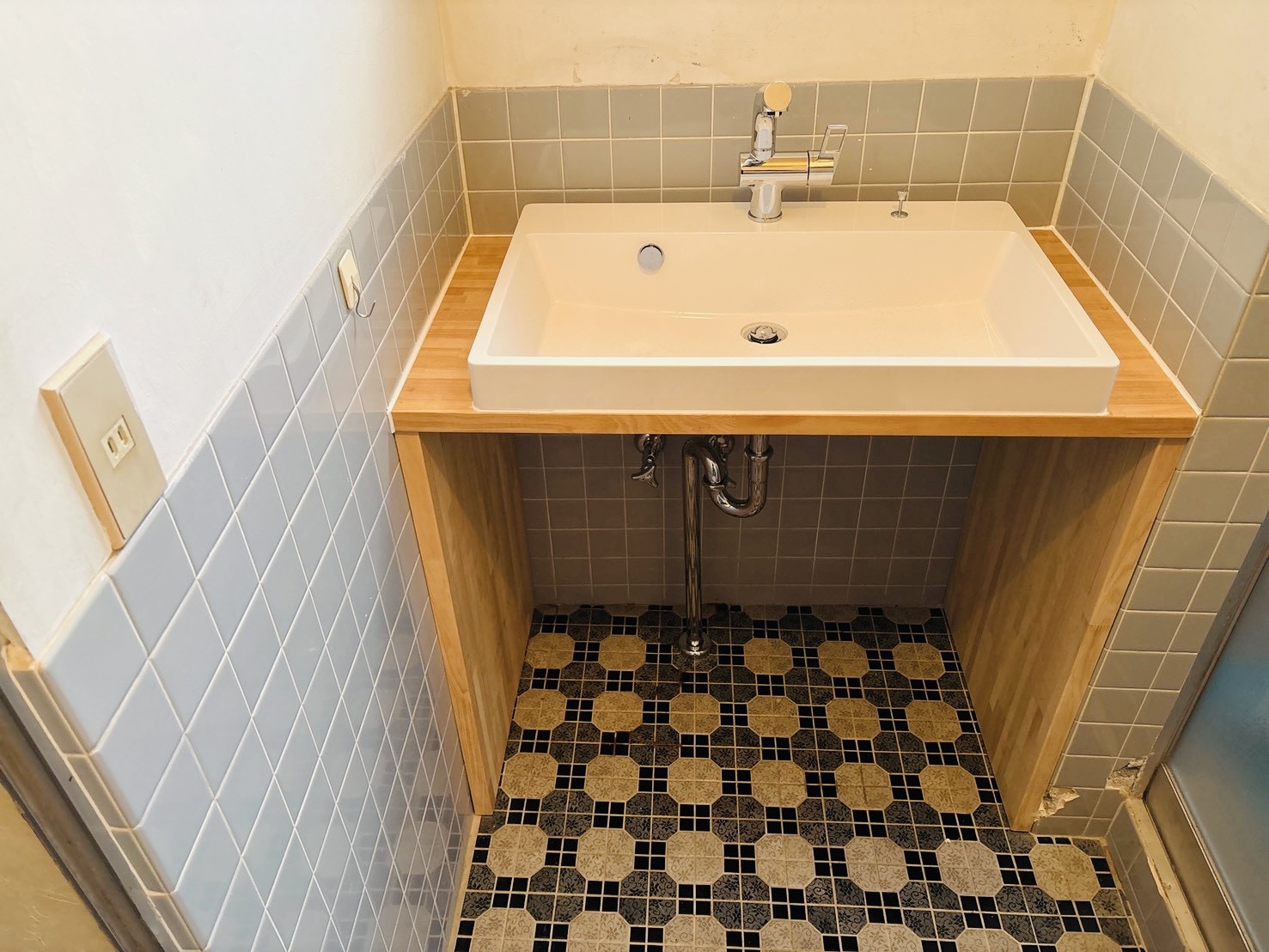 【洗面台➕造作台】