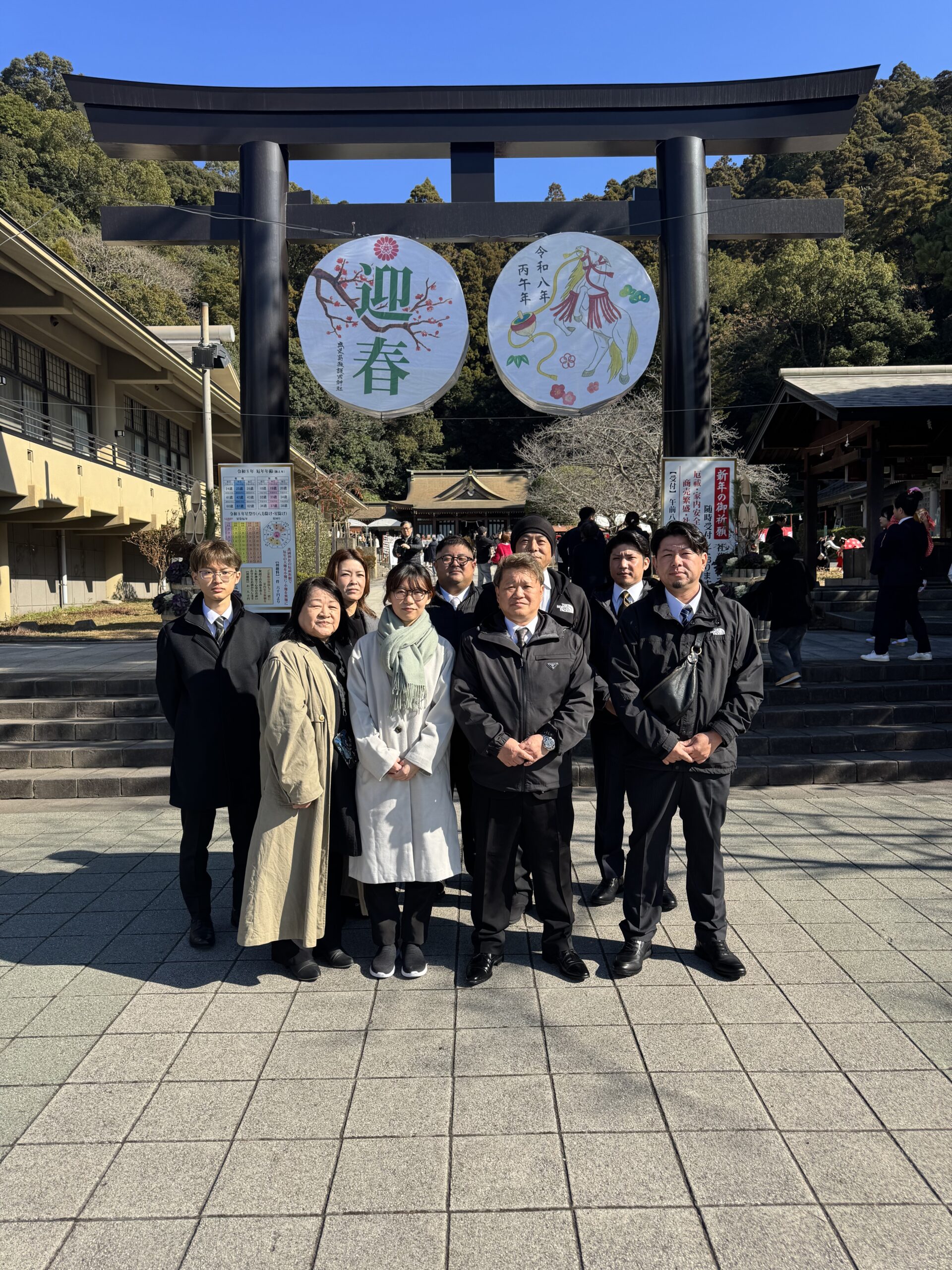 十日えびす神明神社・鹿児島護国神社 参拝のご報告